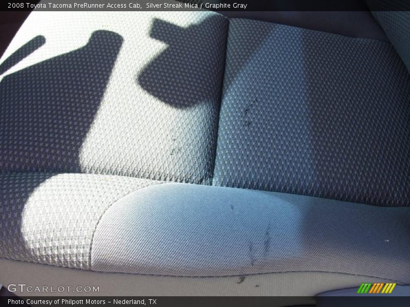 Silver Streak Mica / Graphite Gray 2008 Toyota Tacoma PreRunner Access Cab