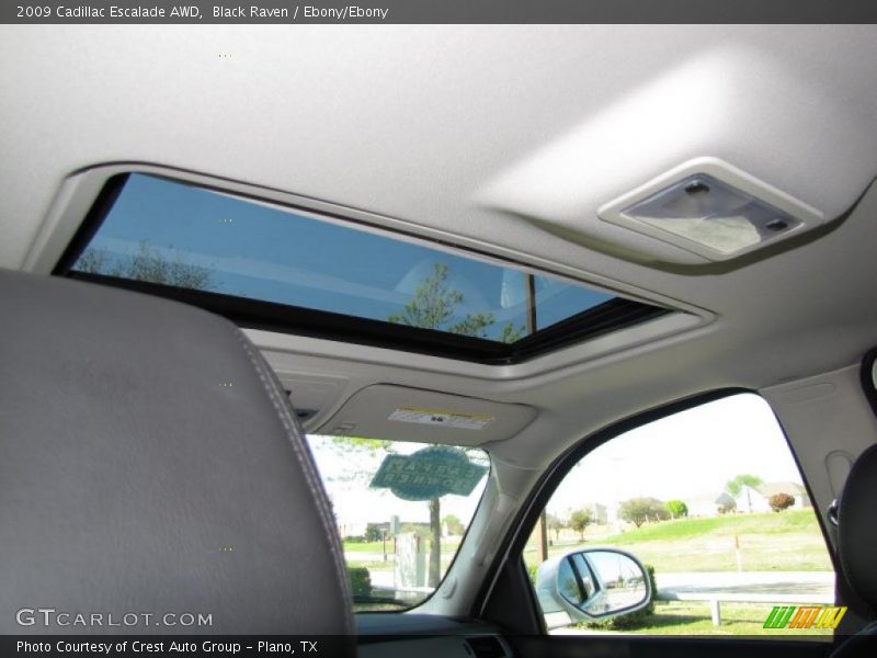 Black Raven / Ebony/Ebony 2009 Cadillac Escalade AWD