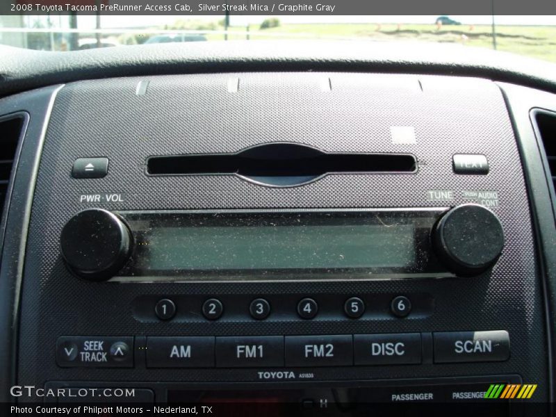 Silver Streak Mica / Graphite Gray 2008 Toyota Tacoma PreRunner Access Cab