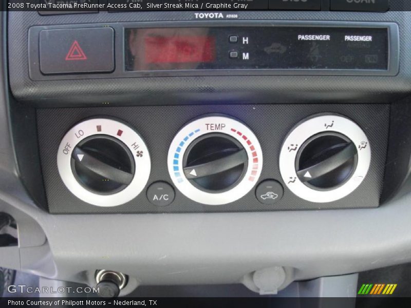 Silver Streak Mica / Graphite Gray 2008 Toyota Tacoma PreRunner Access Cab