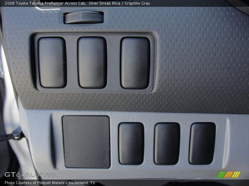 Silver Streak Mica / Graphite Gray 2008 Toyota Tacoma PreRunner Access Cab