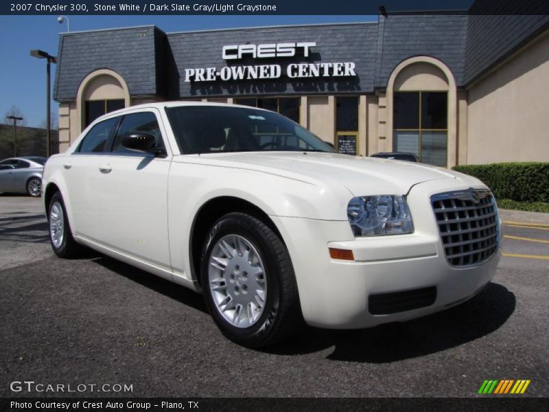 Stone White / Dark Slate Gray/Light Graystone 2007 Chrysler 300