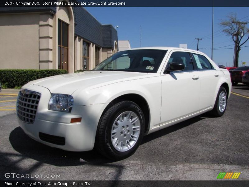 Stone White / Dark Slate Gray/Light Graystone 2007 Chrysler 300
