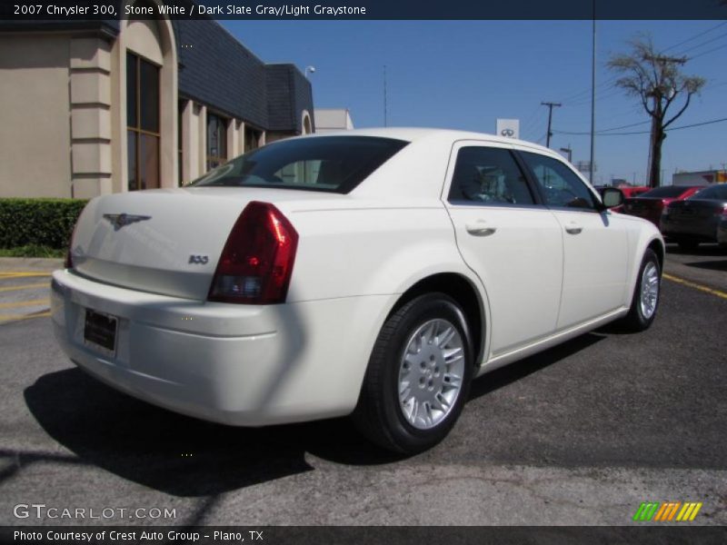 Stone White / Dark Slate Gray/Light Graystone 2007 Chrysler 300