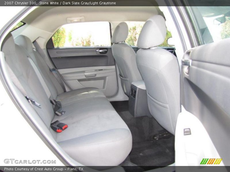 Stone White / Dark Slate Gray/Light Graystone 2007 Chrysler 300
