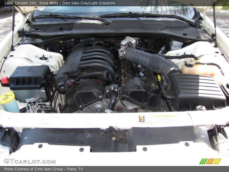 Stone White / Dark Slate Gray/Light Graystone 2007 Chrysler 300