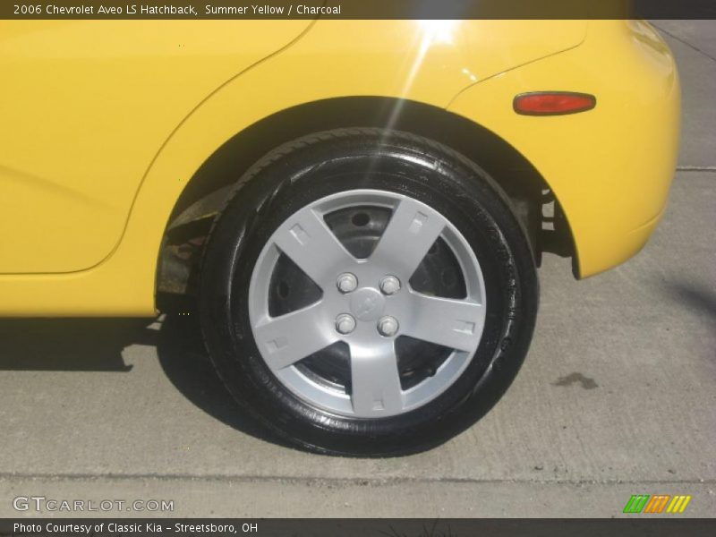 Summer Yellow / Charcoal 2006 Chevrolet Aveo LS Hatchback