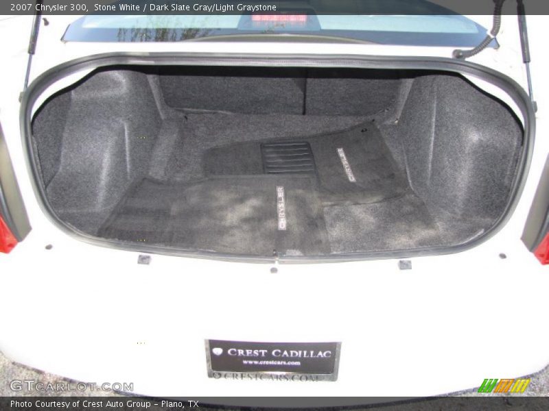Stone White / Dark Slate Gray/Light Graystone 2007 Chrysler 300