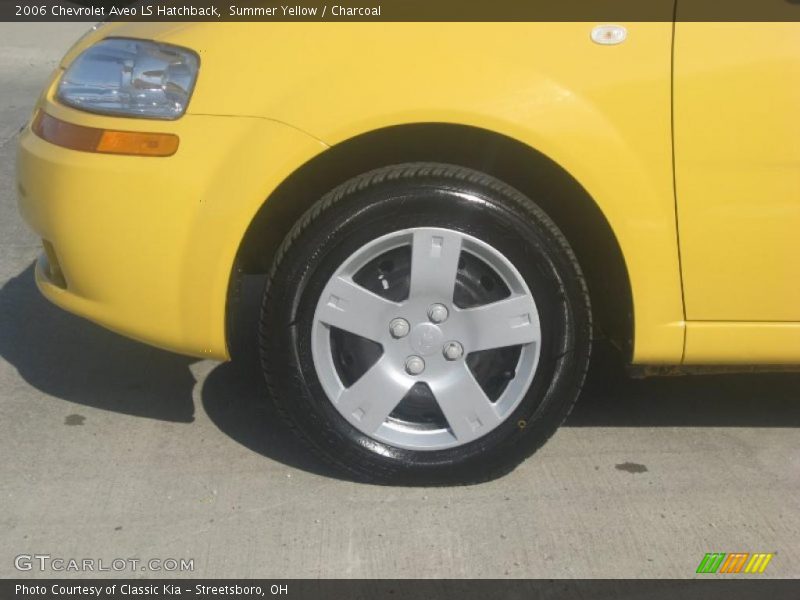 Summer Yellow / Charcoal 2006 Chevrolet Aveo LS Hatchback