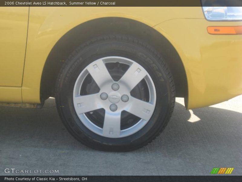 Summer Yellow / Charcoal 2006 Chevrolet Aveo LS Hatchback