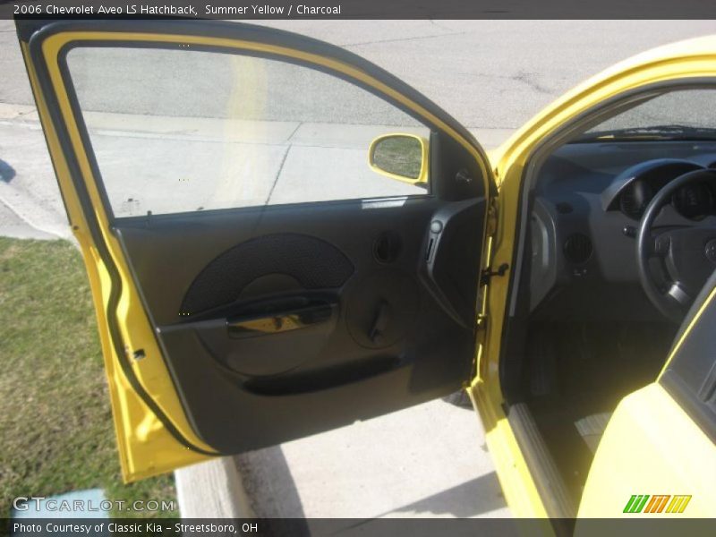 Summer Yellow / Charcoal 2006 Chevrolet Aveo LS Hatchback