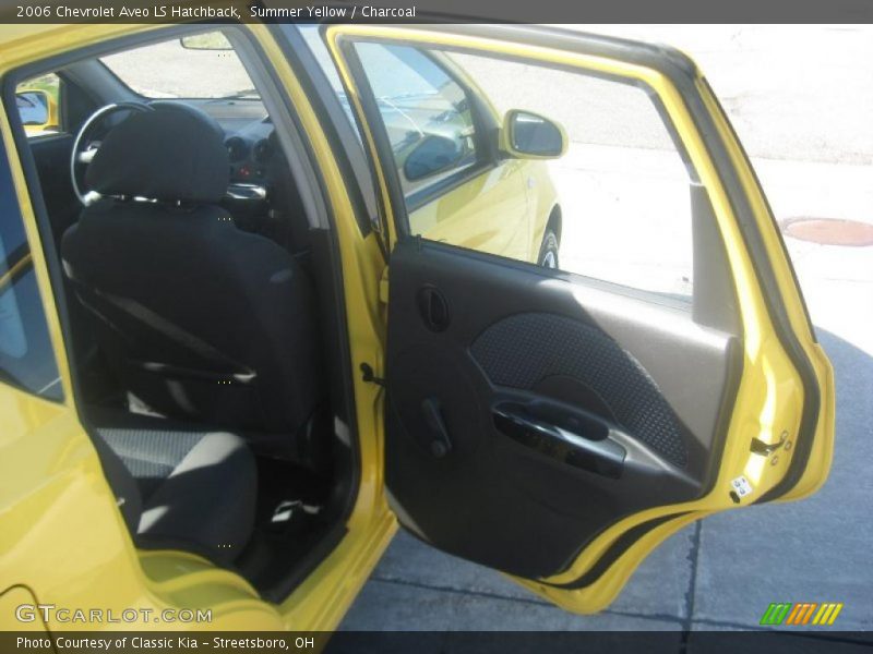 Summer Yellow / Charcoal 2006 Chevrolet Aveo LS Hatchback