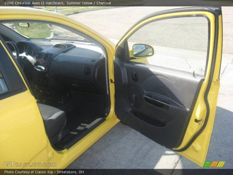 Summer Yellow / Charcoal 2006 Chevrolet Aveo LS Hatchback