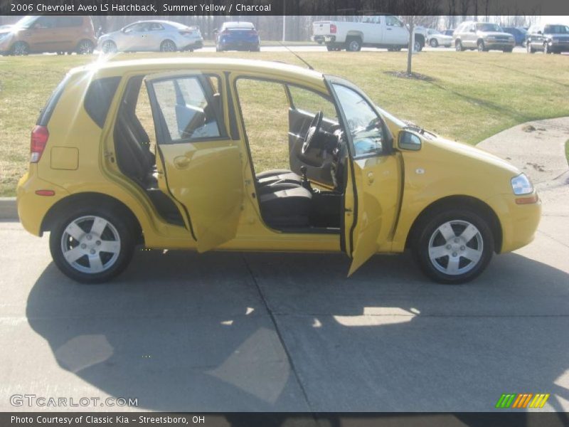 Summer Yellow / Charcoal 2006 Chevrolet Aveo LS Hatchback