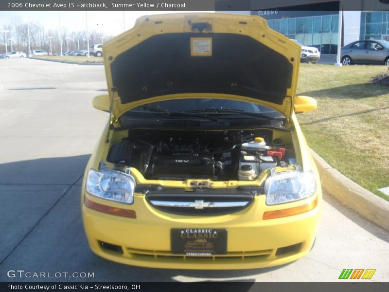 Summer Yellow / Charcoal 2006 Chevrolet Aveo LS Hatchback