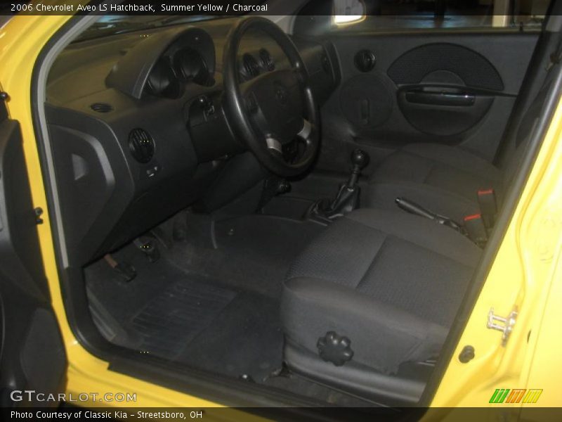 Summer Yellow / Charcoal 2006 Chevrolet Aveo LS Hatchback