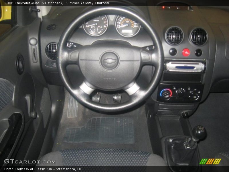 Summer Yellow / Charcoal 2006 Chevrolet Aveo LS Hatchback