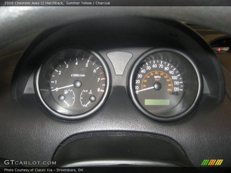 Summer Yellow / Charcoal 2006 Chevrolet Aveo LS Hatchback