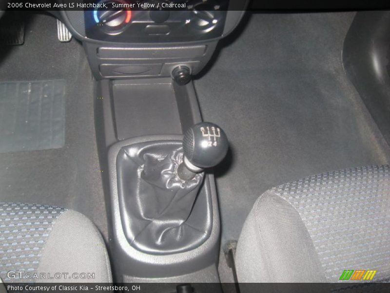 Summer Yellow / Charcoal 2006 Chevrolet Aveo LS Hatchback