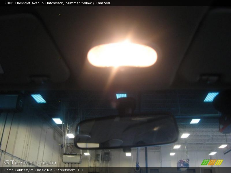 Summer Yellow / Charcoal 2006 Chevrolet Aveo LS Hatchback
