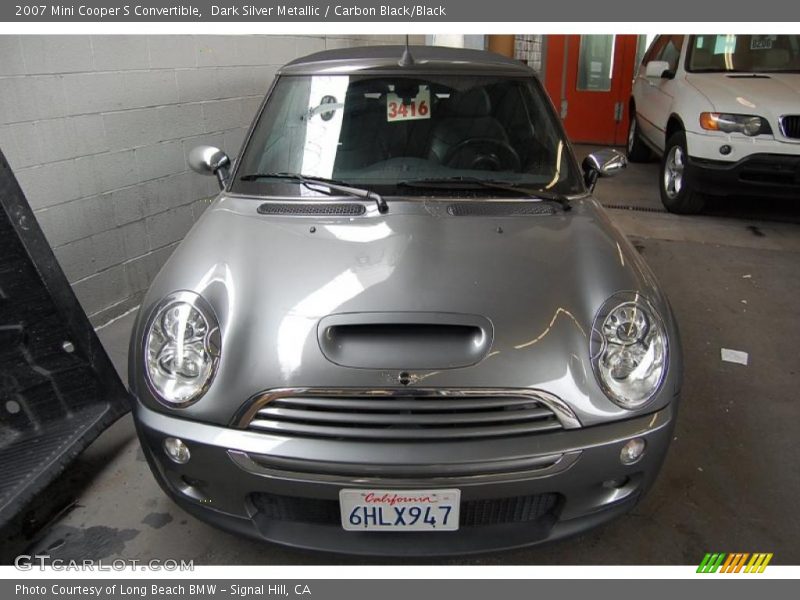 Dark Silver Metallic / Carbon Black/Black 2007 Mini Cooper S Convertible