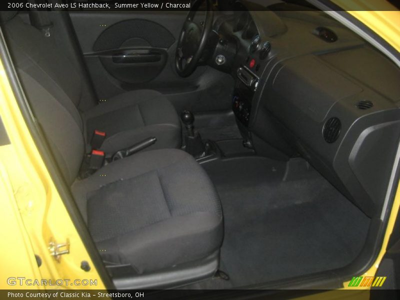 Summer Yellow / Charcoal 2006 Chevrolet Aveo LS Hatchback