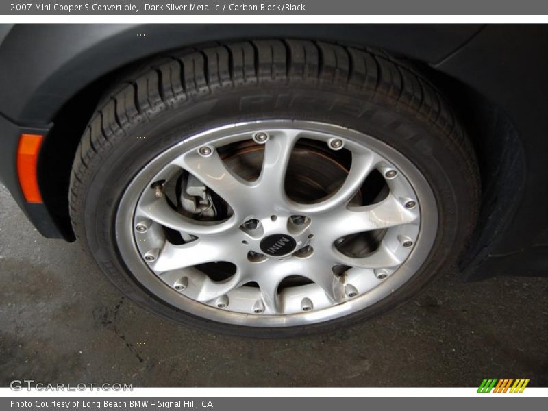 Dark Silver Metallic / Carbon Black/Black 2007 Mini Cooper S Convertible