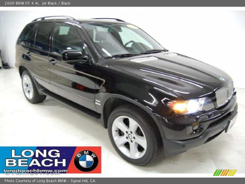 Jet Black / Black 2006 BMW X5 4.4i