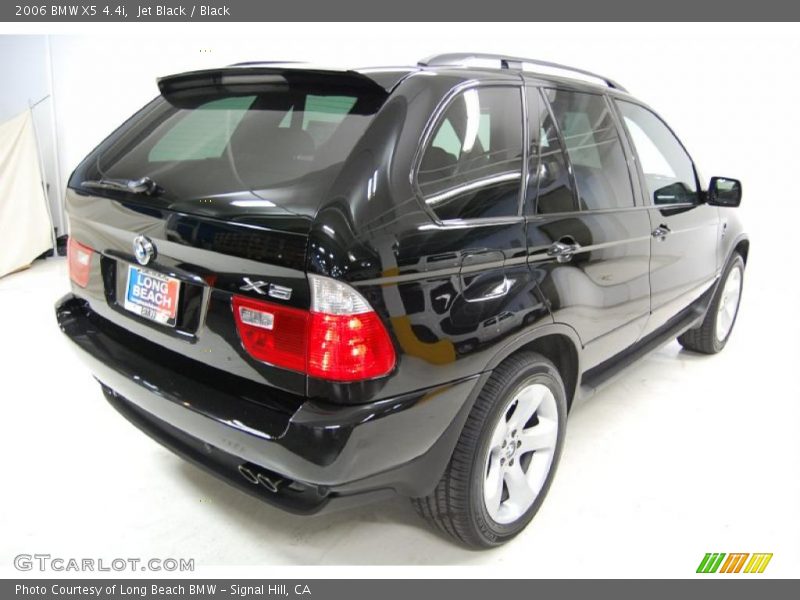 Jet Black / Black 2006 BMW X5 4.4i