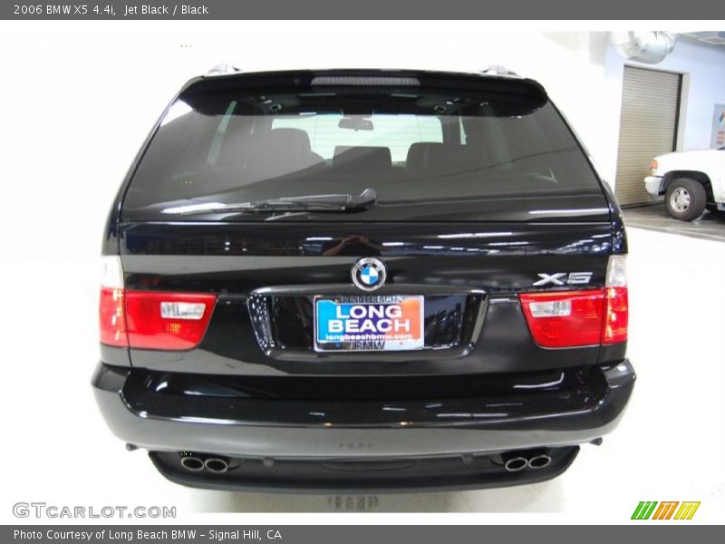 Jet Black / Black 2006 BMW X5 4.4i