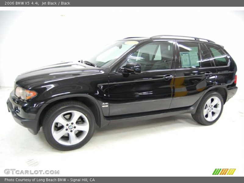 Jet Black / Black 2006 BMW X5 4.4i