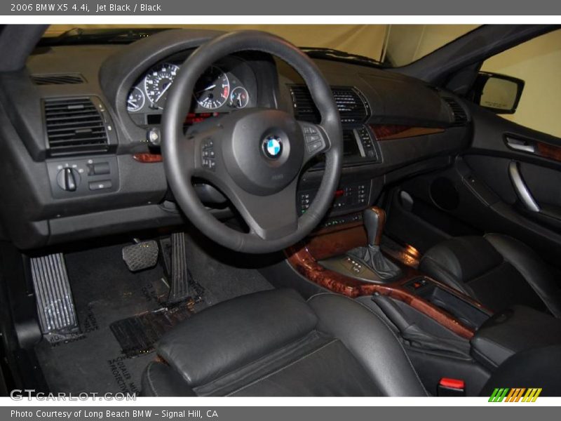 Jet Black / Black 2006 BMW X5 4.4i