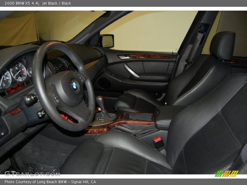 Jet Black / Black 2006 BMW X5 4.4i