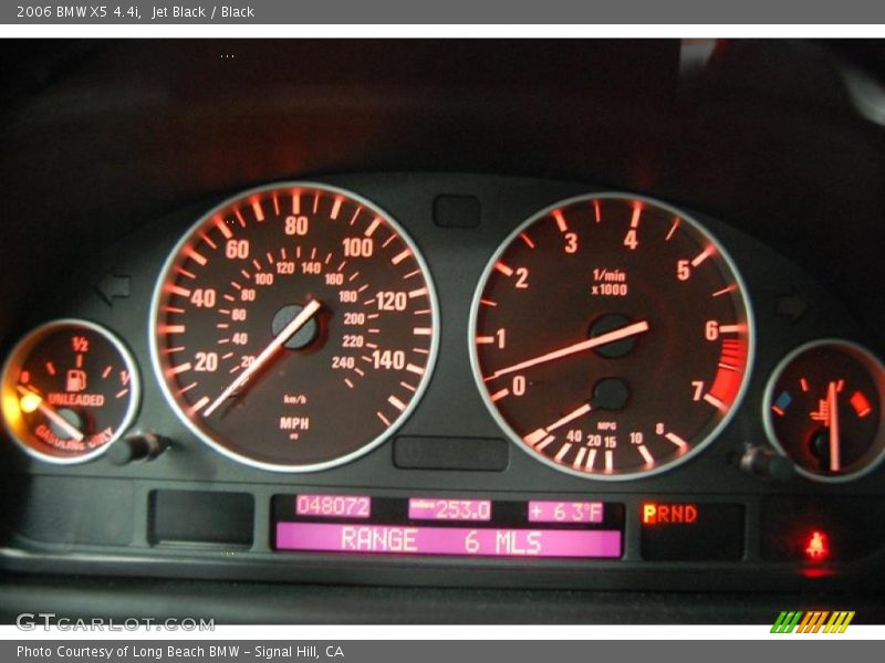 Jet Black / Black 2006 BMW X5 4.4i