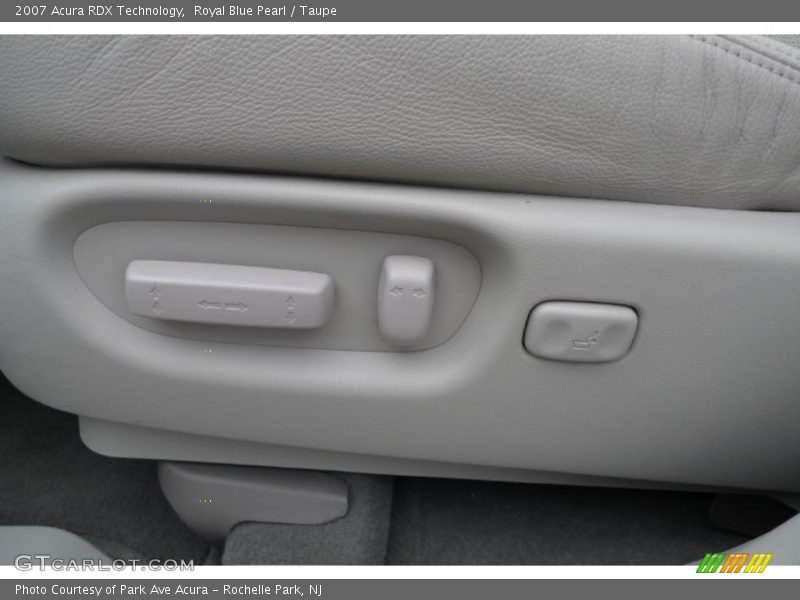 Royal Blue Pearl / Taupe 2007 Acura RDX Technology