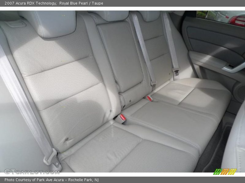 Royal Blue Pearl / Taupe 2007 Acura RDX Technology