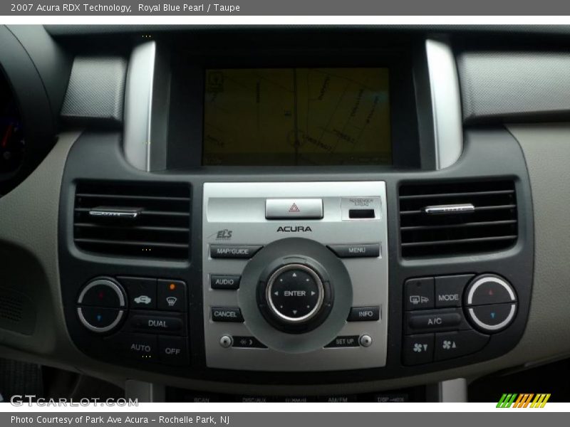 Royal Blue Pearl / Taupe 2007 Acura RDX Technology