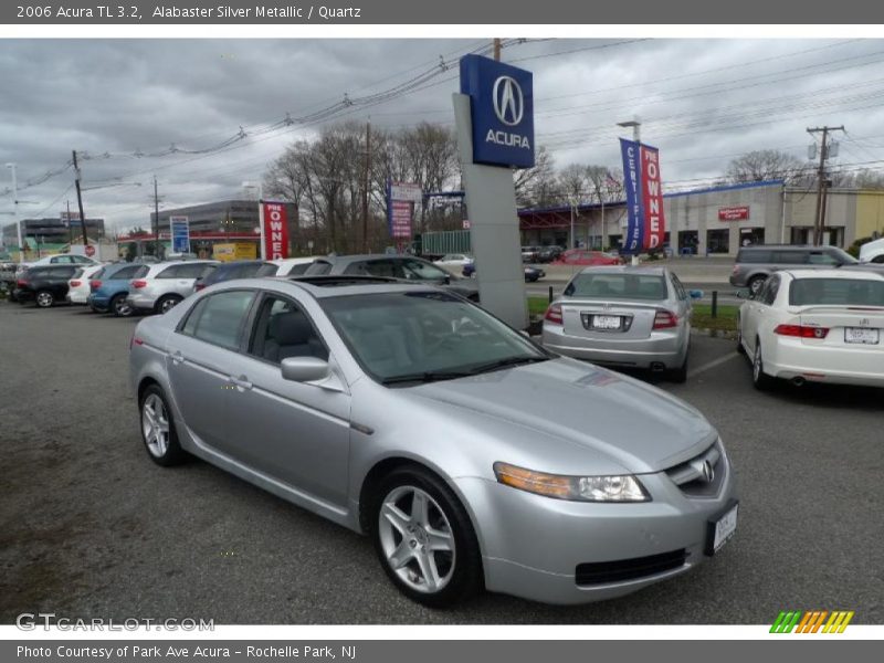 Alabaster Silver Metallic / Quartz 2006 Acura TL 3.2