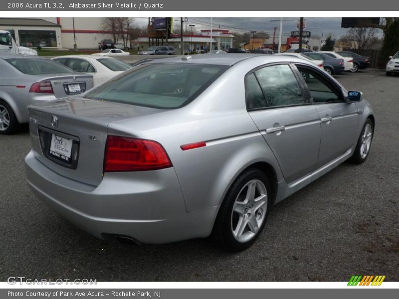 Alabaster Silver Metallic / Quartz 2006 Acura TL 3.2