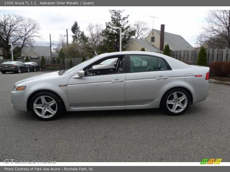 Alabaster Silver Metallic / Quartz 2006 Acura TL 3.2