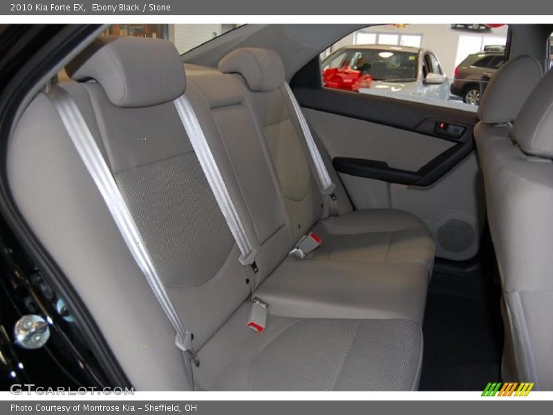 Ebony Black / Stone 2010 Kia Forte EX