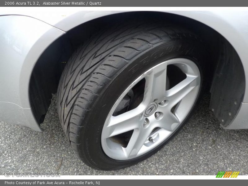 Alabaster Silver Metallic / Quartz 2006 Acura TL 3.2