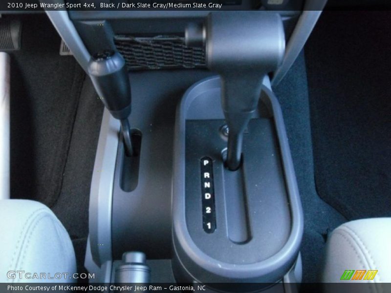 Black / Dark Slate Gray/Medium Slate Gray 2010 Jeep Wrangler Sport 4x4