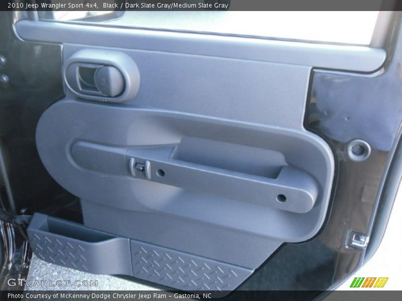 Black / Dark Slate Gray/Medium Slate Gray 2010 Jeep Wrangler Sport 4x4