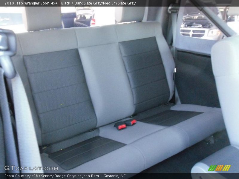 Black / Dark Slate Gray/Medium Slate Gray 2010 Jeep Wrangler Sport 4x4