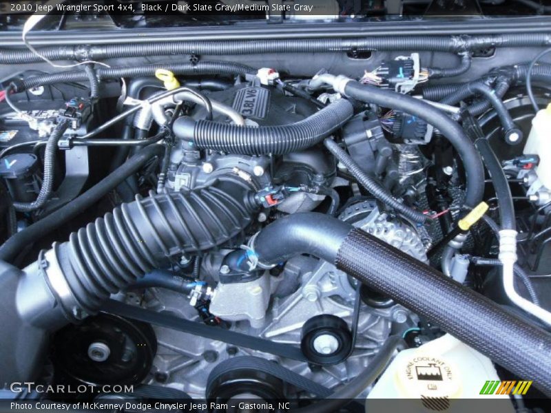 Black / Dark Slate Gray/Medium Slate Gray 2010 Jeep Wrangler Sport 4x4