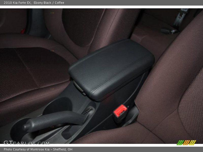 Ebony Black / Coffee 2010 Kia Forte EX