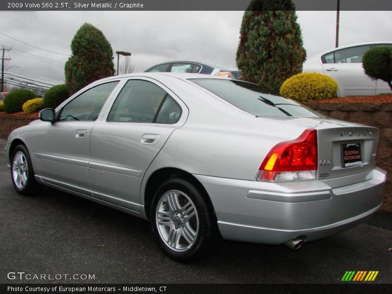 Silver Metallic / Graphite 2009 Volvo S60 2.5T
