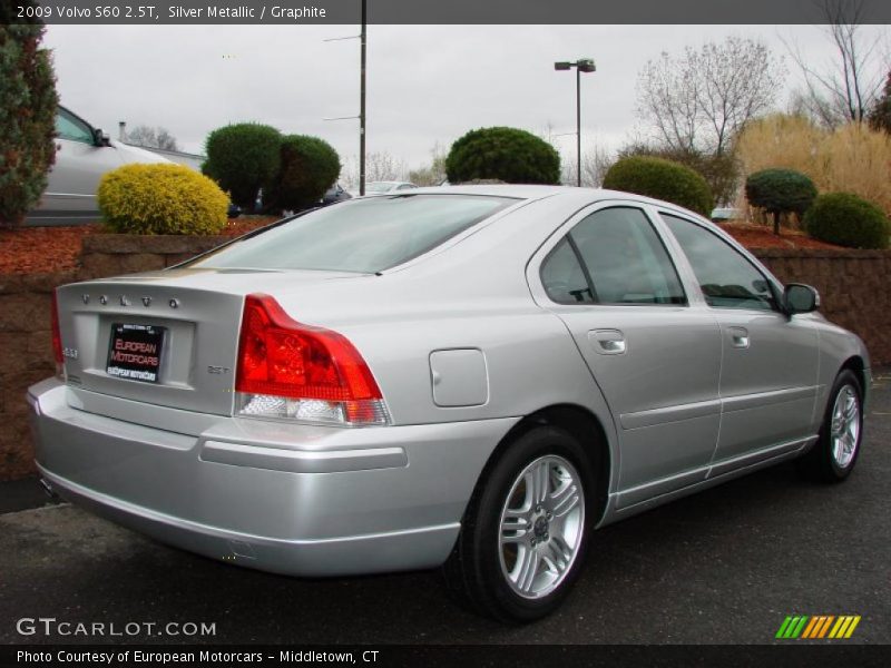 Silver Metallic / Graphite 2009 Volvo S60 2.5T