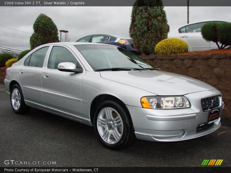 Silver Metallic / Graphite 2009 Volvo S60 2.5T